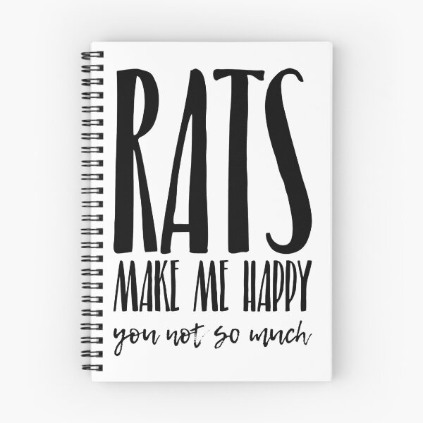 Item preview, Rats make me happy designed and sold by Faesia.