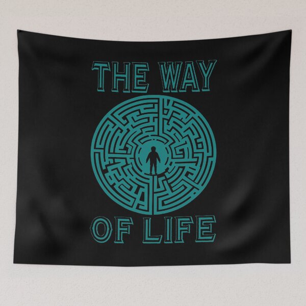 Item preview, Way Of Life - Teal designed and sold by Soulemotion.