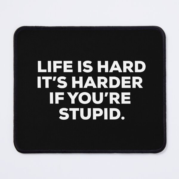 Item preview, life is hard designed and sold by SometimesFishy.