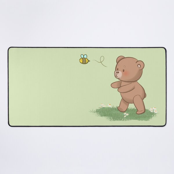 Item preview, Little Bear Cub Chasing a Bee designed and sold by artbybiyan.