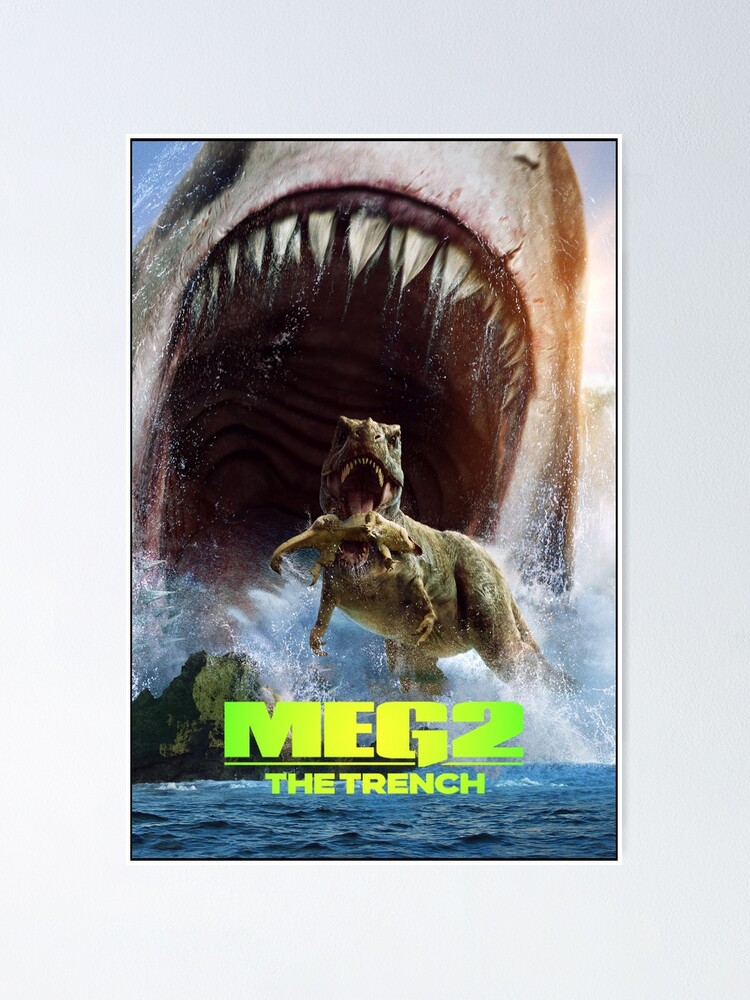 Meg 2 The Trench Poster for Sale by WSPlus