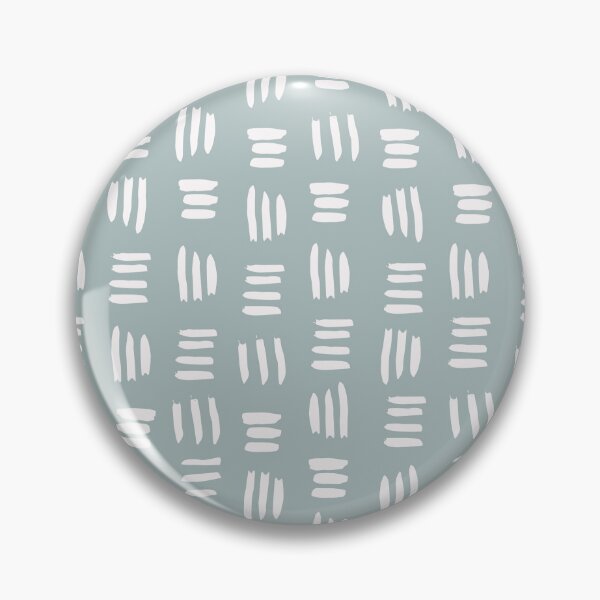Item preview, Triad Lines in White on Sage Green designed and sold by Meena-and-Fox.