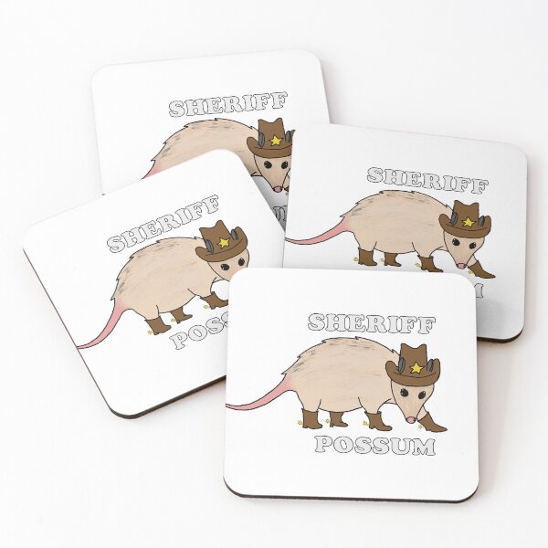 Item preview, The Official Sheriff Possum designed and sold by nico staruch.