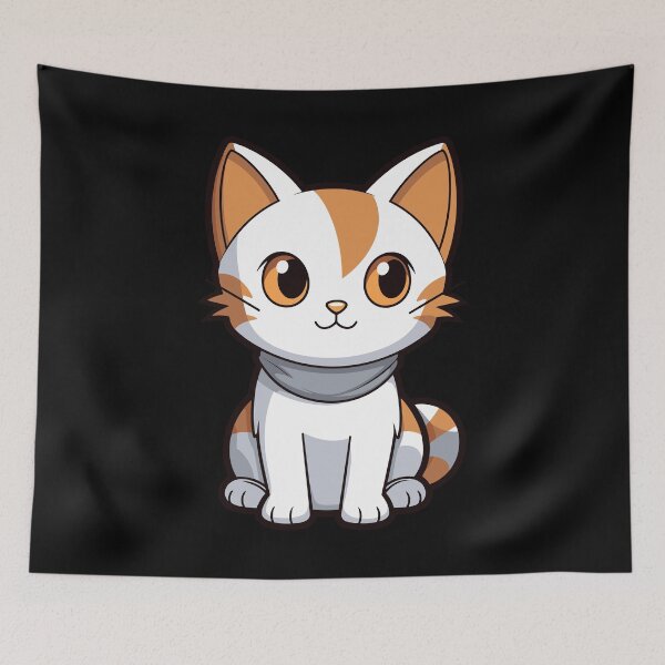 Item preview, American Wirehair Kawaii Cat Kitten Cute T-Shirt designed and sold by Digital-Art-Co.