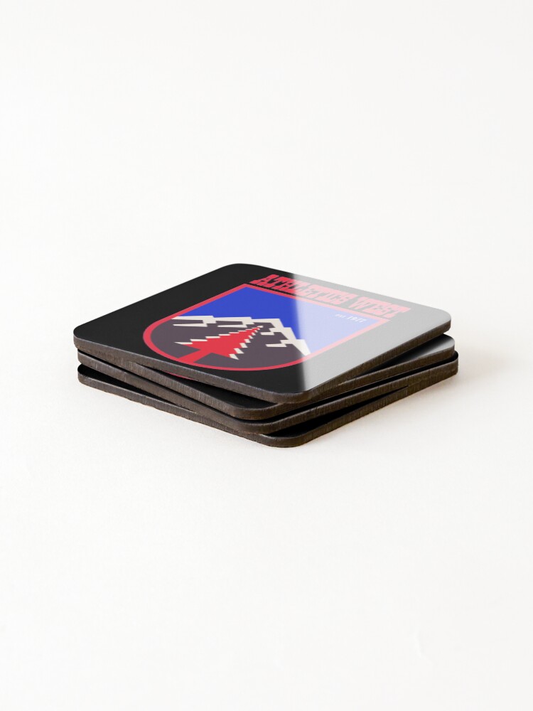 Thumbnail 4 of 5, Coasters (Set of 4), West Mid designed and sold by RiveLabelle.