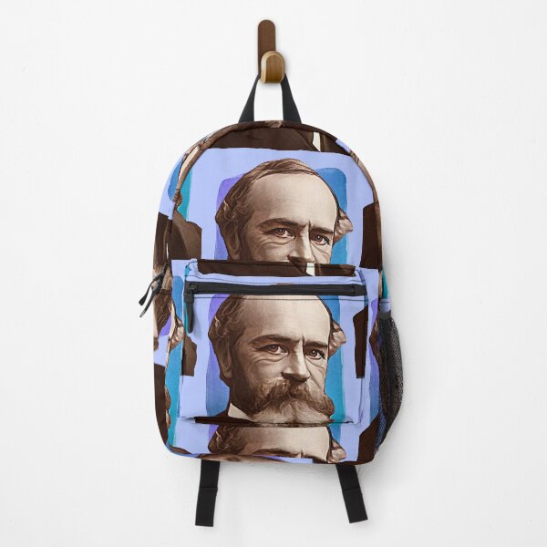 Item preview, American Philosopher William James - blue - illustration designed and sold by Litstoy.