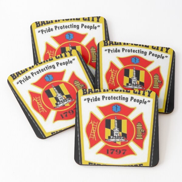 Item preview, Baltimore City Fire Service designed and sold by ClaireLaberge.