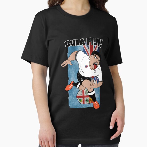 Artikel-Vorschau von Fidschi-Rugby-Trikot für die Rugby-Weltmeisterschaft, klassisches Rugby-Shirt, lustiges Rugby-T-Shirt für Fans, designt und verkauft von GameDayShirts.