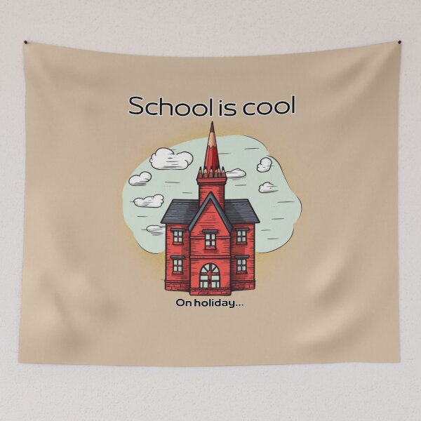 Item preview, Back to school - School is cool designed and sold by Sixcom.