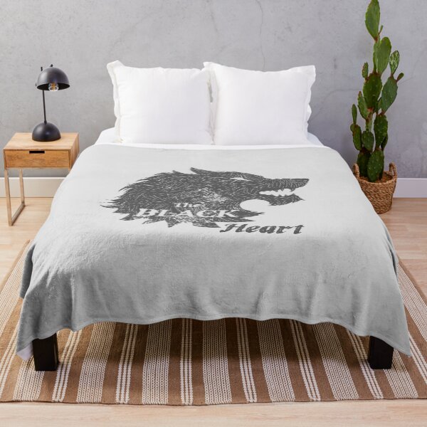 Item preview, black heart (wolf) designed and sold by hayrpictures.