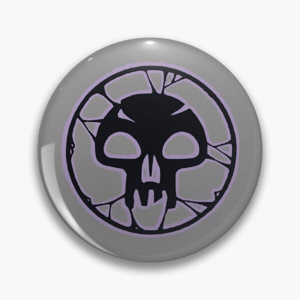 Item preview, Pixelart Black Phyrexian Mana symbol - MTG designed and sold by akirasoy.