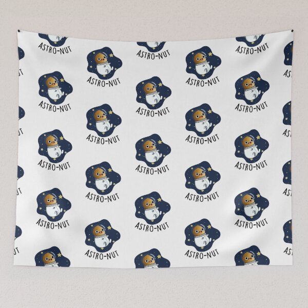 Item preview, Astro-nut Funny Nut Astronaut Puns  designed and sold by punnybone.