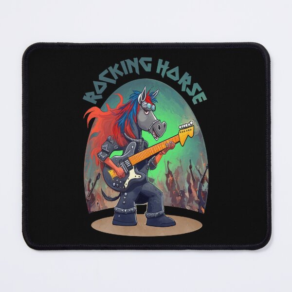Item preview, Cool music rocking horse (#08) [Create a set!] designed and sold by SolidEarthArt.