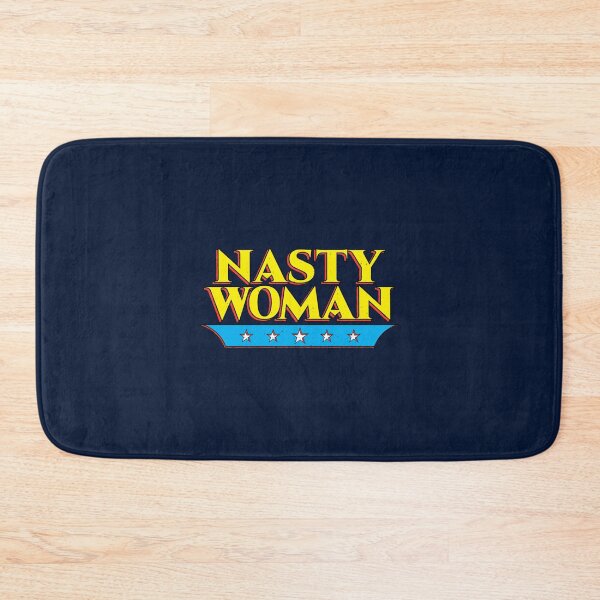 Item preview, Nasty Woman Vintage Super Hero Fitted Scoop  designed and sold by janbaye.