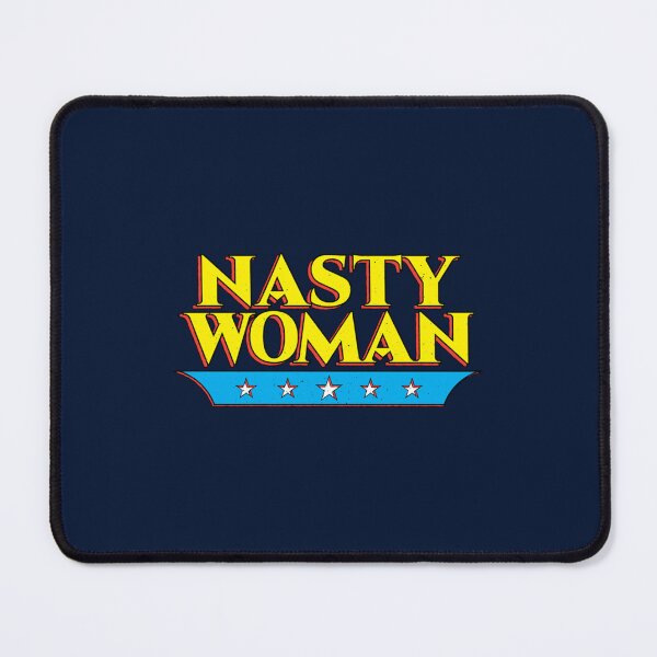 Item preview, Nasty Woman Vintage Super Hero Fitted Scoop  designed and sold by janbaye.