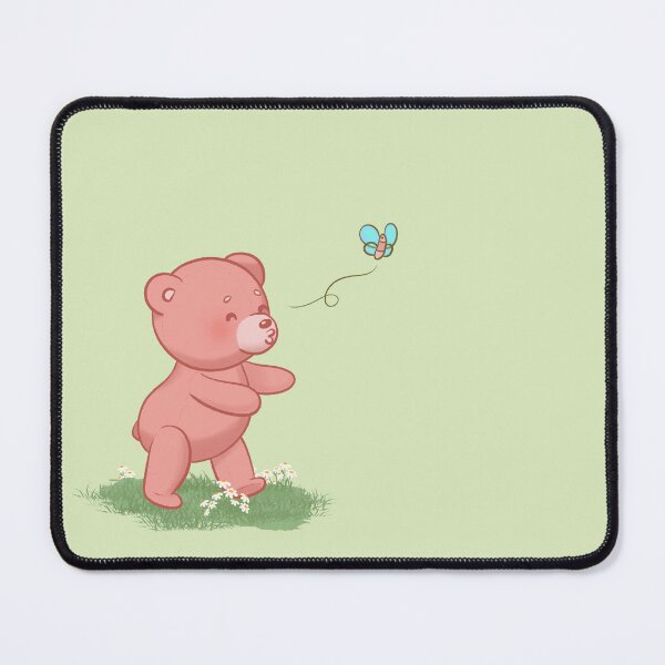 Item preview, Little Bear Cub Chasing Butterfly designed and sold by artbybiyan.