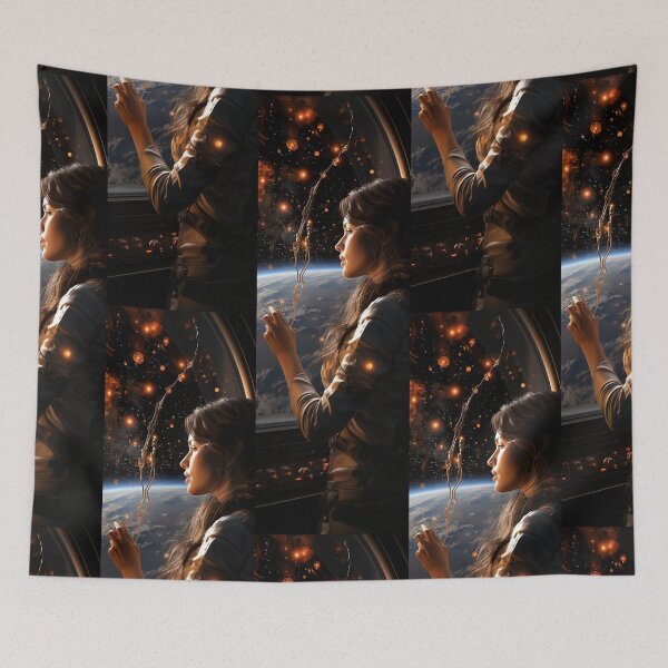 Item preview, Space Tourism Photographer - Cosmic Sightseer designed and sold by TheBrainArt.