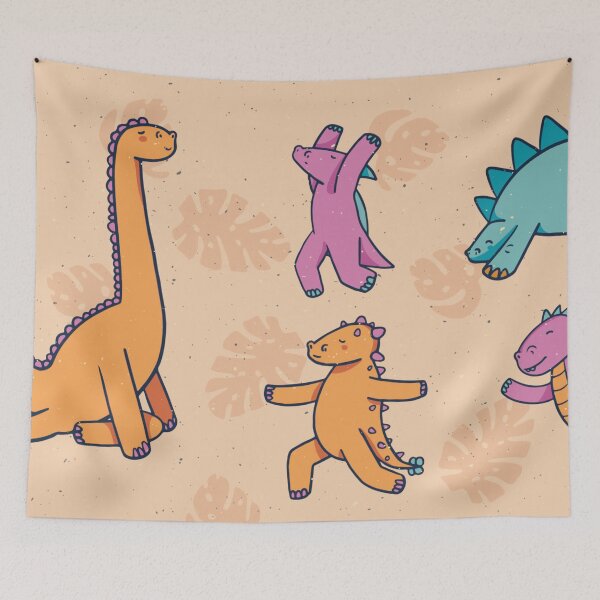 Item preview, dinosaur yoga designed and sold by DerSenat.