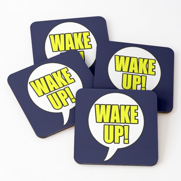 Item preview, WAKE UP! THROWBACK designed and sold by crawfordmarion.