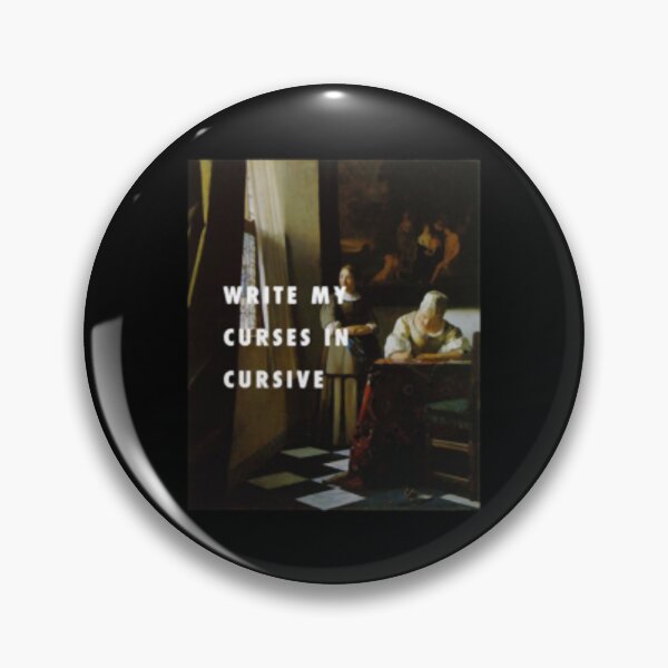 Item preview, Write My Curses in Cursive designed and sold by crawfordmarion.
