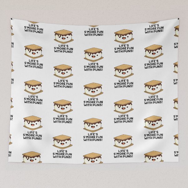 Item preview, Life Smore Fun With Puns Funny Food Puns  designed and sold by punnybone.