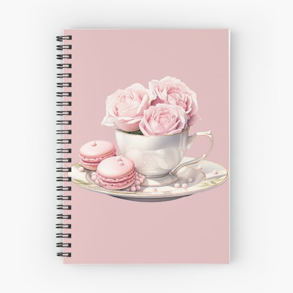 Item preview, Watercolor Pink Royal vintage Rose teacup  designed and sold by Mikkway.