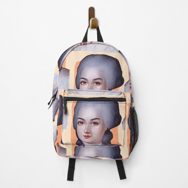 Aperçu de l'œuvre Dramaturge français Olympe de Gouges - orange - illustration créée et vendue par Litstoy.