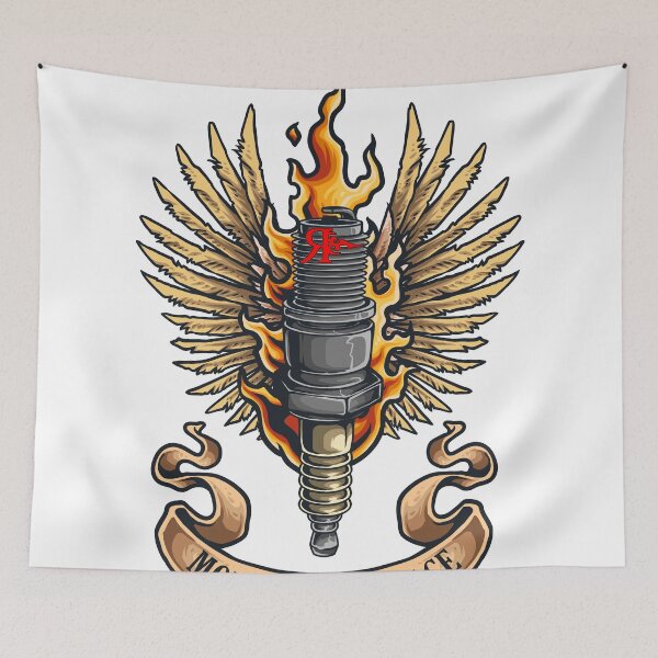 Aperçu de l'œuvre ROGUE MOTO GARAGE TATOUAGE ART créée et vendue par Rogueclothes.