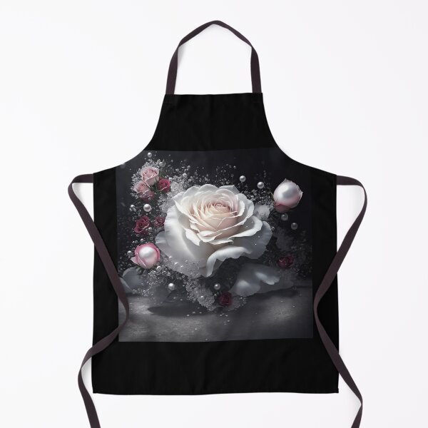 Item preview, Abstract roses with pearl buds designed and sold by ArtyBuys.