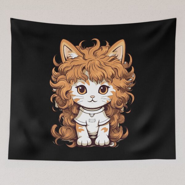 Item preview, Laperm Kawaii Cat Kitten Cute T-Shirt designed and sold by Digital-Art-Co.