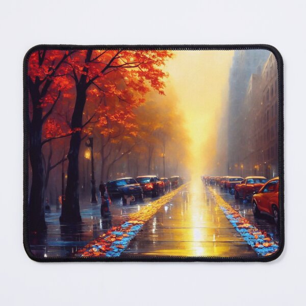 Item preview, Autumn street of New York designed and sold by M-Y-A-R-T-.