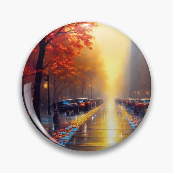 Item preview, Autumn street of New York designed and sold by M-Y-A-R-T-.