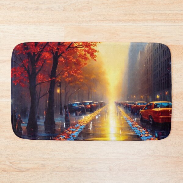 Item preview, Autumn street of New York designed and sold by M-Y-A-R-T-.