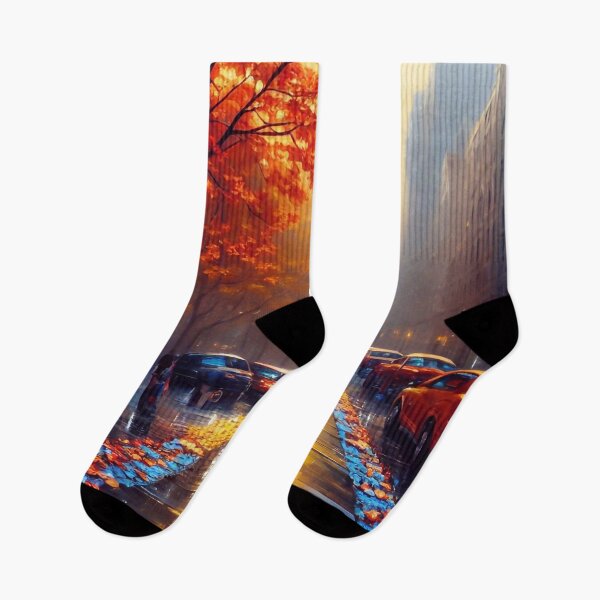 Item preview, Autumn street of New York designed and sold by M-Y-A-R-T-.