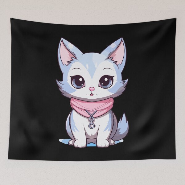 Item preview, Snowshoe Kawaii Cat Kitten Cute T-Shirt designed and sold by Digital-Art-Co.
