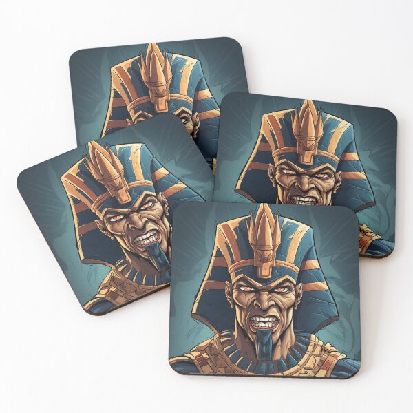 Item preview, Old angry Pharaoh with a dark background designed and sold by Day Dreamer.