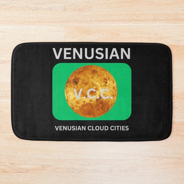 Item preview, THE VENUSIAN FLAG,(MODERN) GET READY, SPACE CONS ARE COMING! THIS IS MY FLAG OF EARTH DESIGN  (BADGE STYLE)  designed and sold by IORODAN.