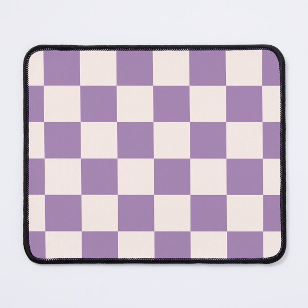 Item preview, Checkered Purple Lavender and Soft Pink Check Pattern designed and sold by kierkegaard.