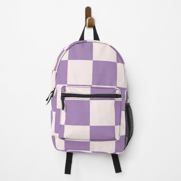 Item preview, Checkered Purple Lavender and Soft Pink Check Pattern designed and sold by kierkegaard.