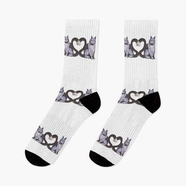 Item preview, Maine Coon cat with a heart designed and sold by DerSenat.