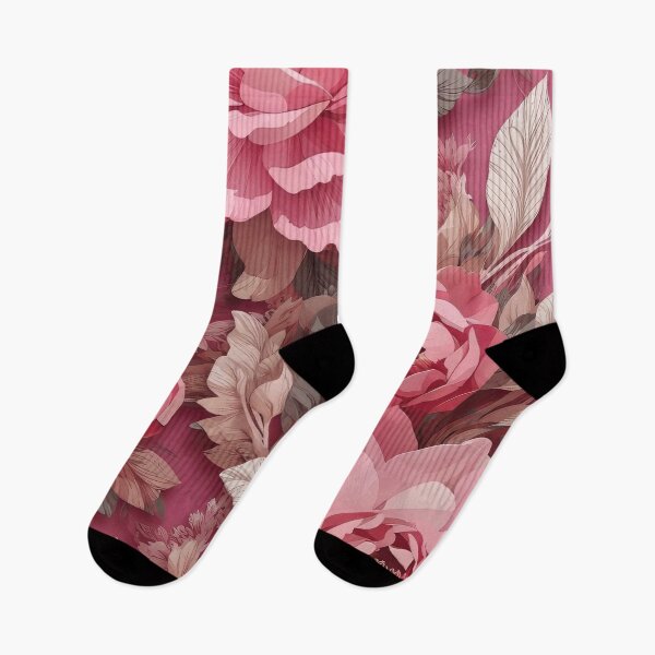 Item preview, Pink Floral Art Pattern designed and sold by amenwolf.