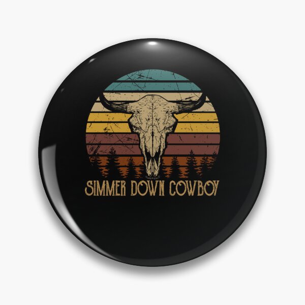 Item preview, Funny Gifts Men Simmer Down Cowboy Retro Music  designed and sold by EagmianPheolea.