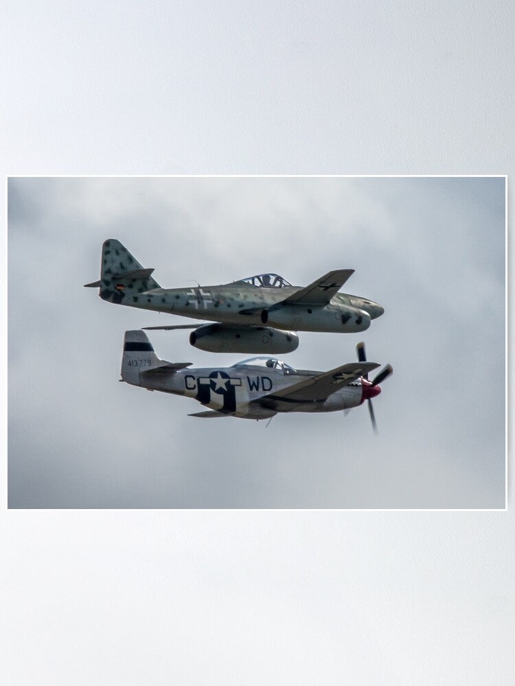 ME262 and P-51 Mustang