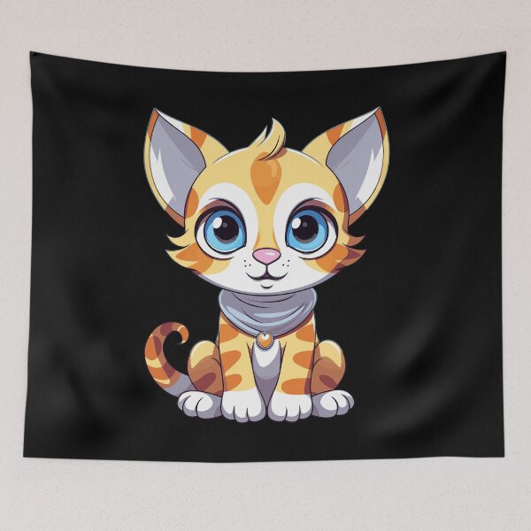 Item preview, Ocicat Kawaii Cat Kitten Cute T-Shirt designed and sold by Digital-Art-Co.