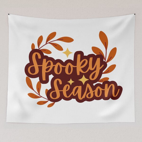 Item preview, Spooky season, Autumn, red leaves designed and sold by LePetiteShadow.