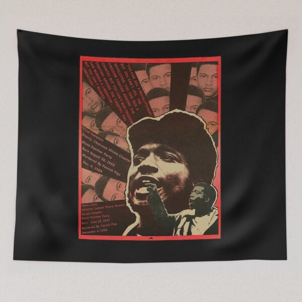 Item preview, Experience Young Drug Addicts Political Parties Fred Hampton - Mark Clark - Black Panther - Vintage  designed and sold by FlossieMark.