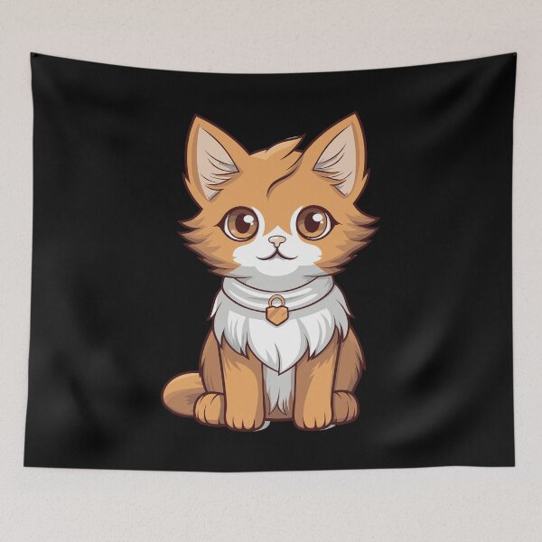 Item preview, Somali Kawaii Cat Kitten Cute T-Shirt designed and sold by Digital-Art-Co.
