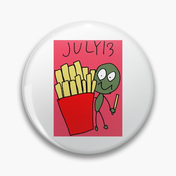 Item preview, JULY 13th National French Fry Day (color) JULY 13 designed and sold by DondokoDonta.