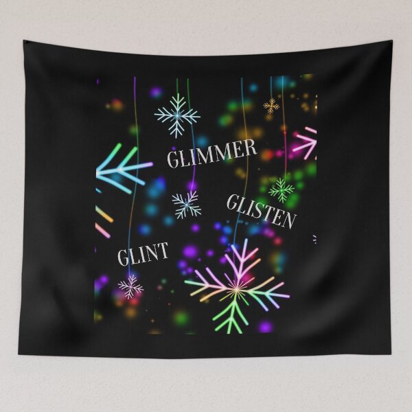 Item preview, Glimmer Glisten Glint Festive Funky Design designed and sold by TheWorldofYvonneMarrs.