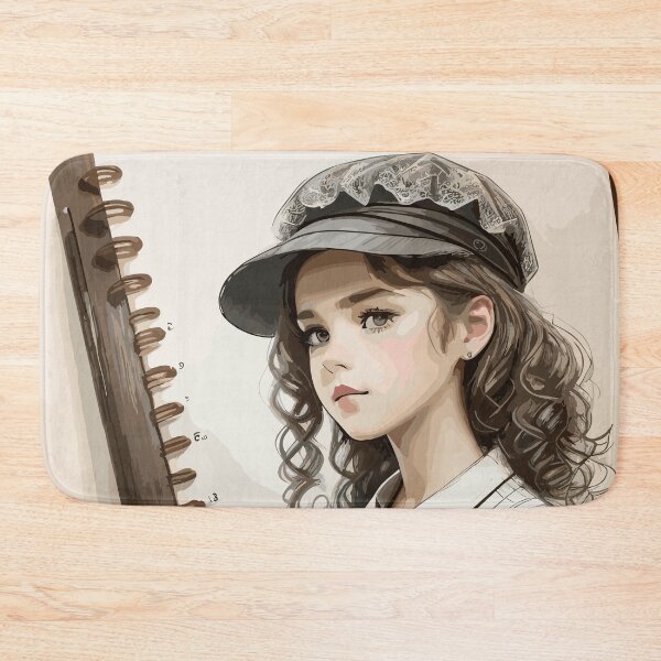 Item preview, Pencil sketch, girls designed and sold by CatCoconut-Art.
